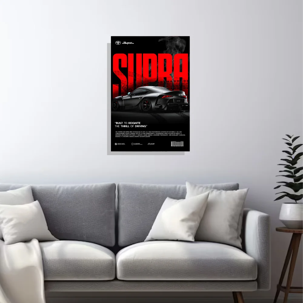 car poster, supercar poster, car wall poster, supercar wall poster, porsche car poster